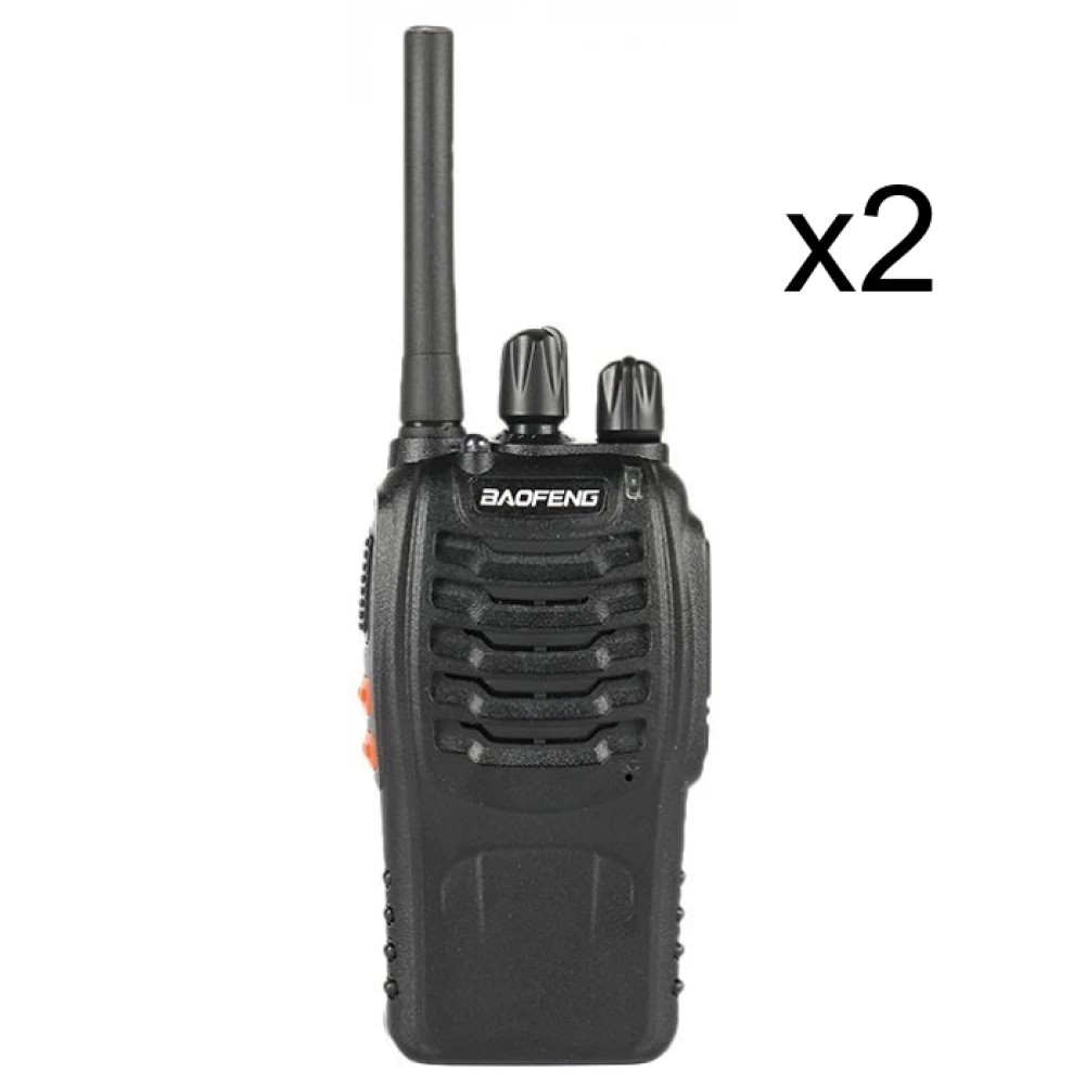 2 x Baofeng BF-88E PMR446 walkie talkie - tiszta, erős kommunikáció