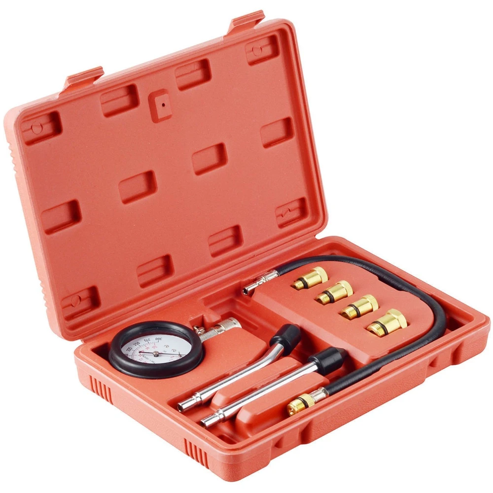 Adaptadores para bujías M10 a M18 incluidos con el compresímetro gasolina