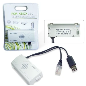 Xbox 360 kompatibilis vezeték nélküli hálózati adapter stabil WiFi-hez