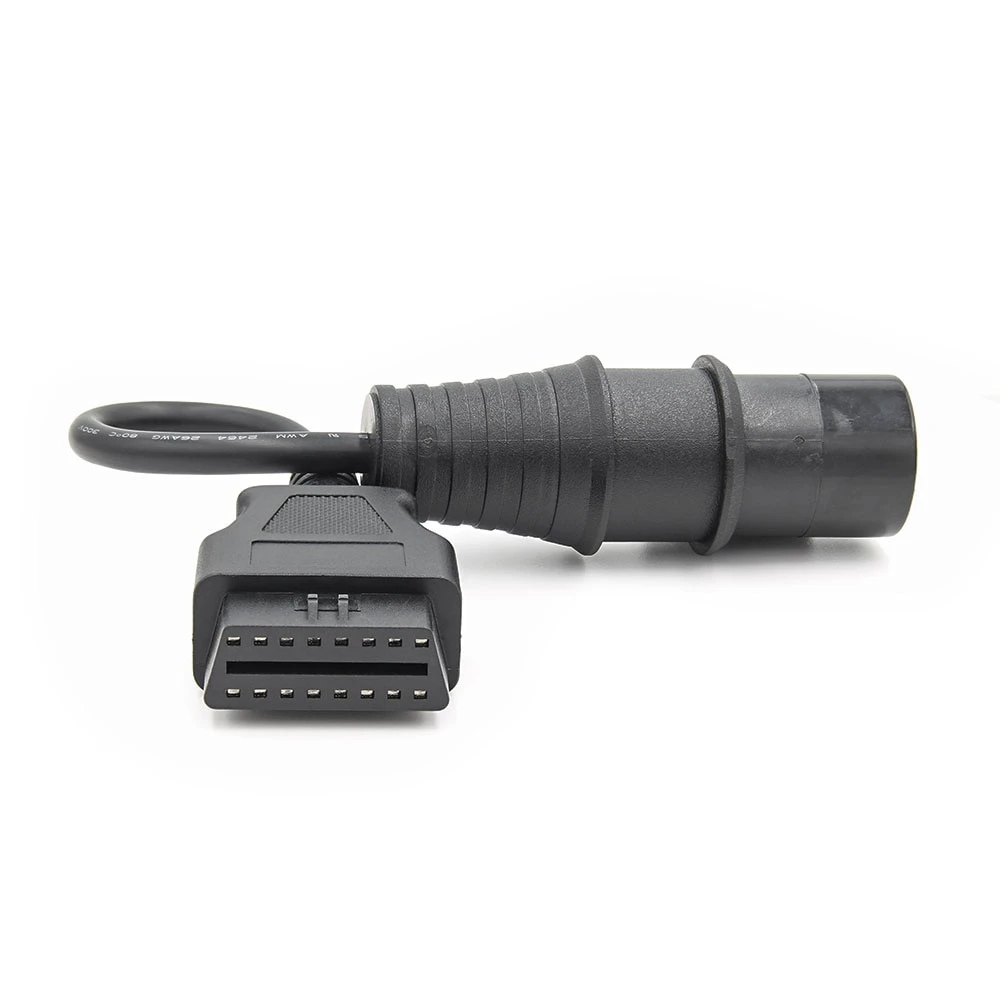 Cable adaptador OBD Iveco 30 Pin a 16 Pin OBD2 para diagnóstico vehicular