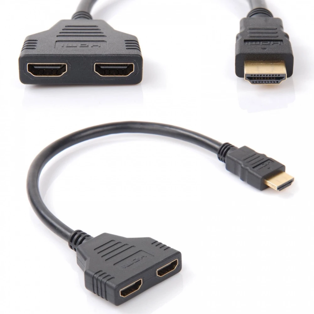 HDMI apa–2 HDMI anya kimenetes splitter satkit