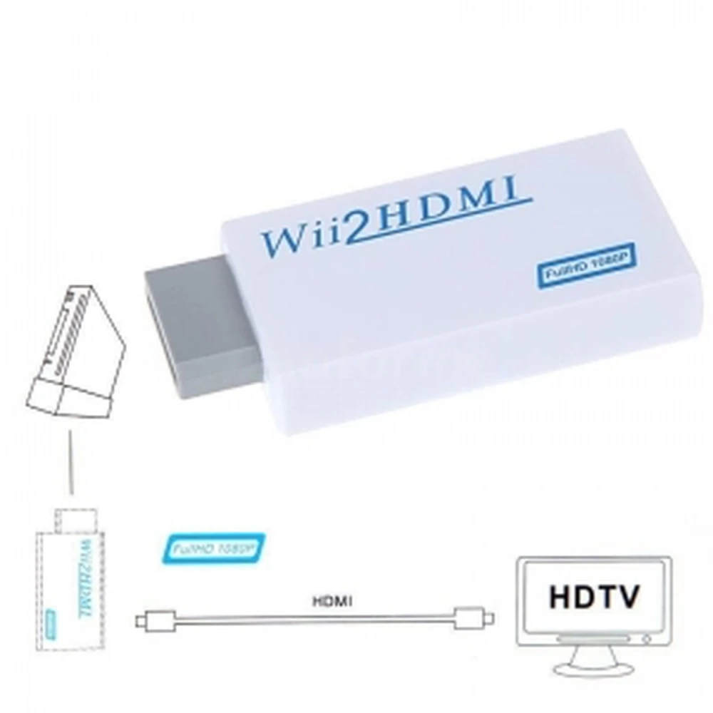 Nintendo Wii Wii2HDMI HDMI adapter - 1080p és 720p konverter Satkit