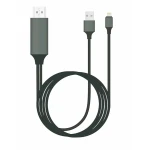Lightning–HDMI adapter iPhone-hoz - Apple HDTV kábel iOS kompatibilis