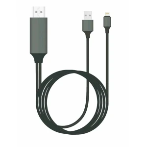 Lightning–HDMI adapter iPhone-hoz - Apple HDTV kábel iOS kompatibilis
