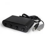 Gamecube kontroller adapter Nintendo Wii U-hoz és PC-hez, Super Smash Bros kompatibilis