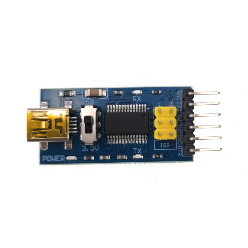 FTDI FT232RL USB-soros adapter Arduino Mini Porthoz 3.3V/5V választással