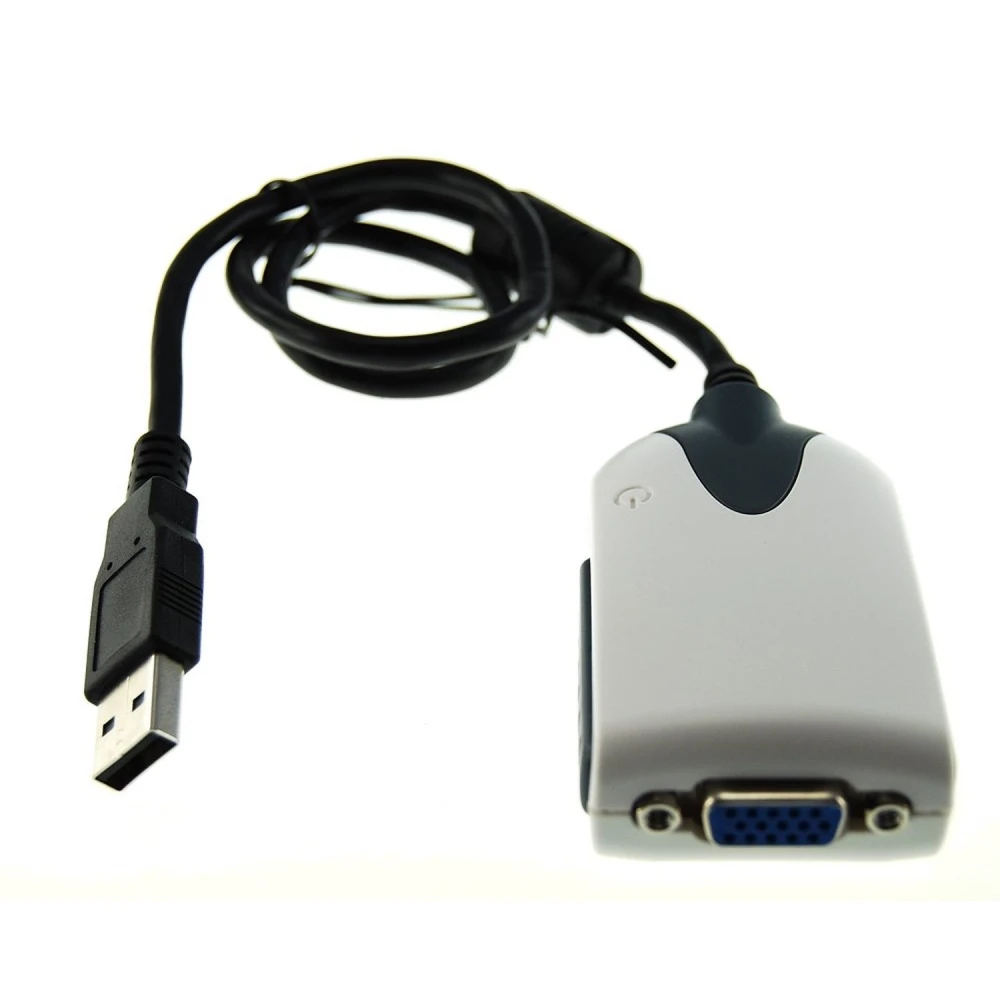 USB VGA adapter extra monitorhoz, Windows és Linux kompatibilis
