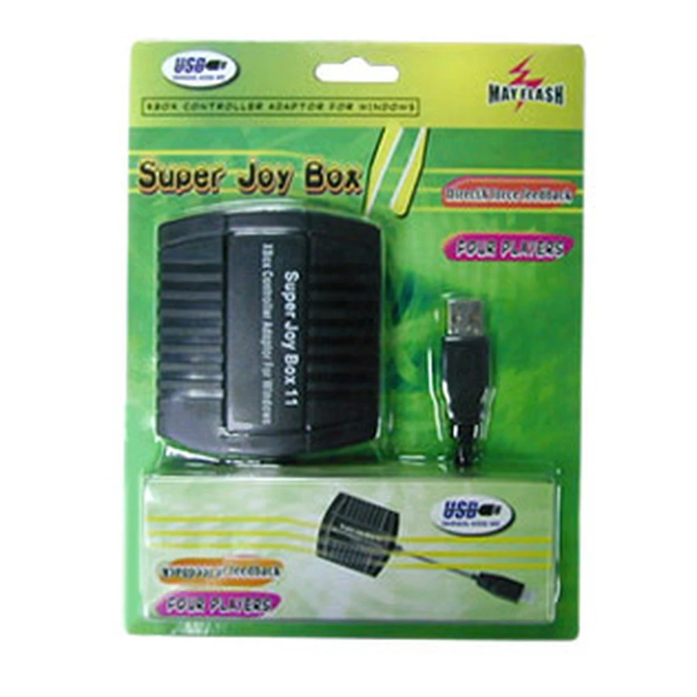 Super Joybox 11 Xbox–PC adapter, Windows 98–8 kompatibilis