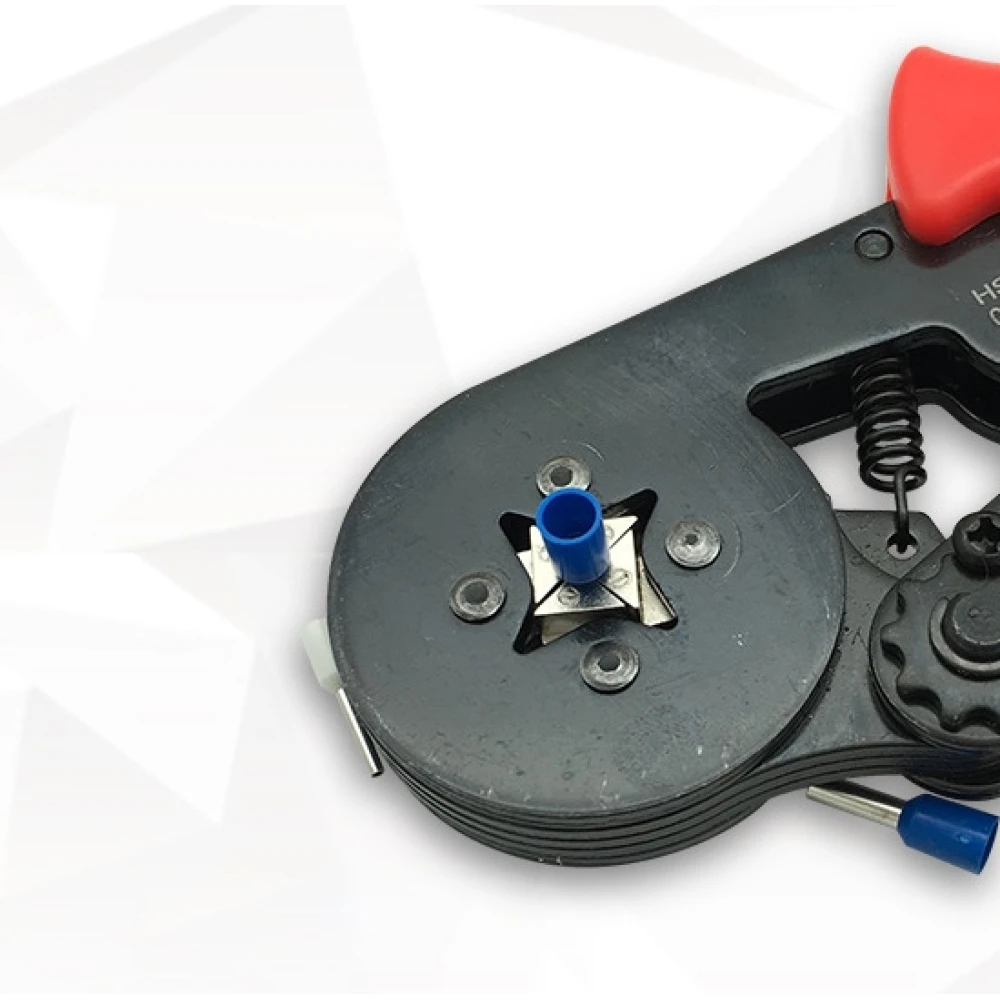 Krimpelőfogó sarukkal 0.25-10 mm² - 1200 db-os készlet