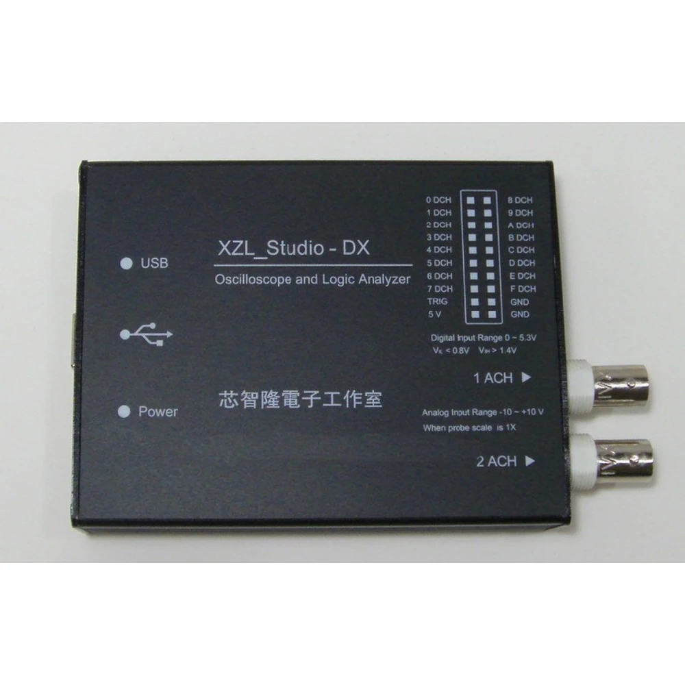 XZL Studio DX USB logikai analizátor és oszcilloszkóp Windowsra