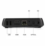 Android TV Box 4K M8S - Android 4.4 Kit Kat okos TV box 2G/8G