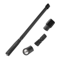 Detalle del conector SMA hembra de la antena táctica plegable Baofeng