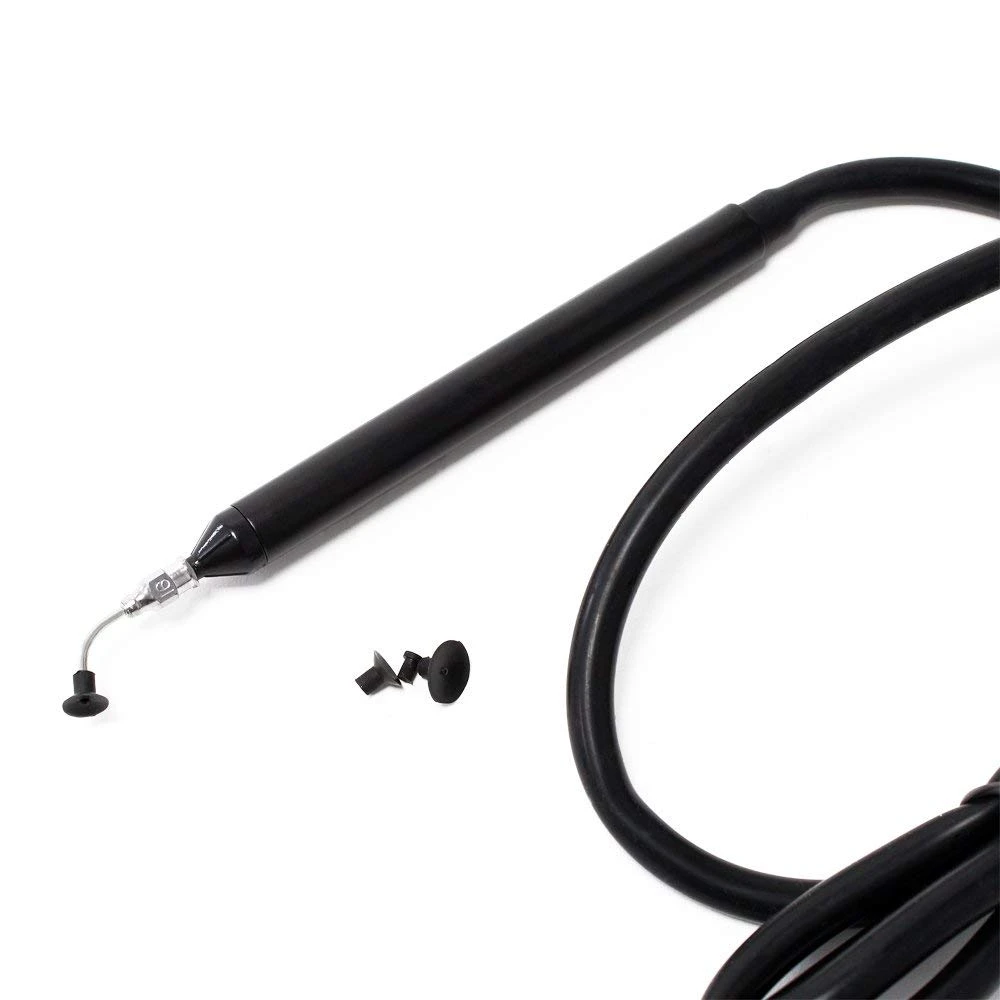 Imagen del mango y pinza de la estacion de soldadura Aoyue 852A++