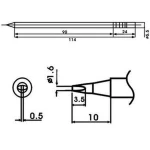 Aoyue LF-16D forrasztópáka hegy beépített ellenállással