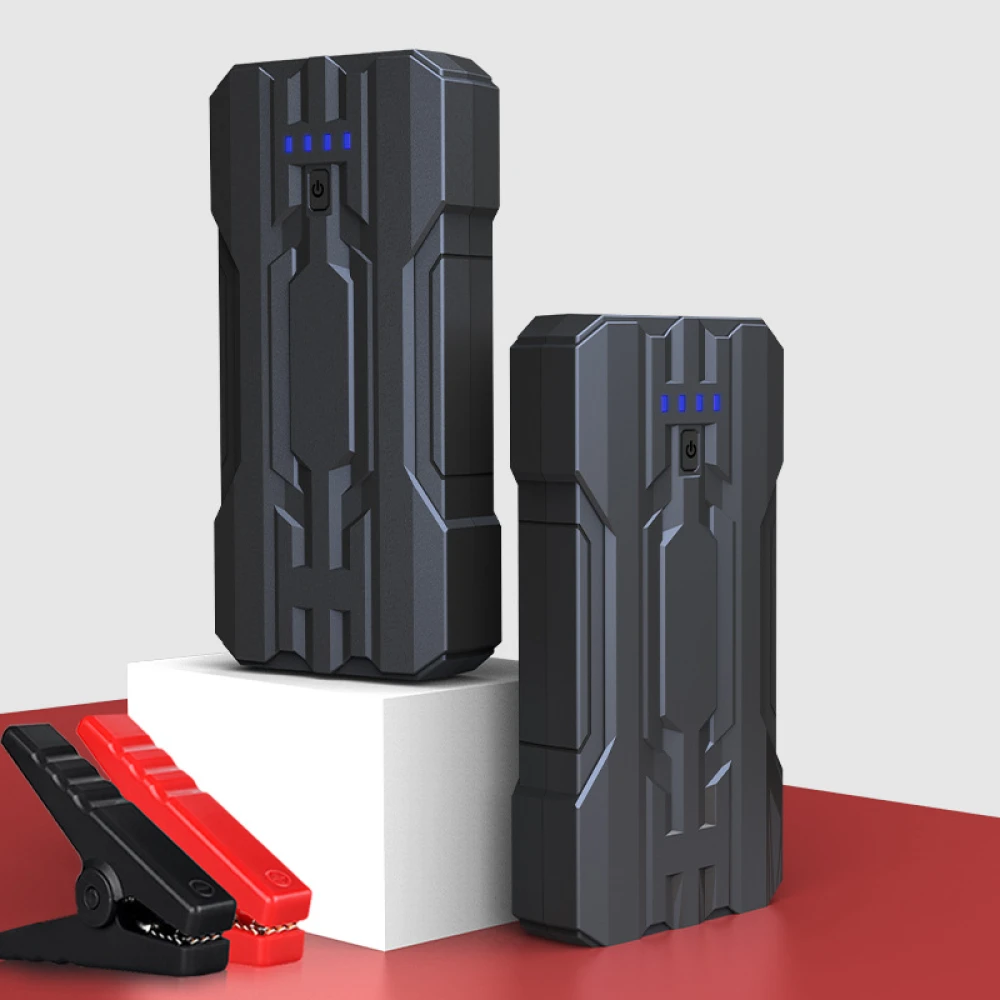 Autóindító booster 8000mAh Jumpstarter S301 kompakt és biztonságos LED SOS lámpával