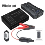 Autóindító booster 8000mAh Jumpstarter S301 kompakt és biztonságos LED SOS lámpával