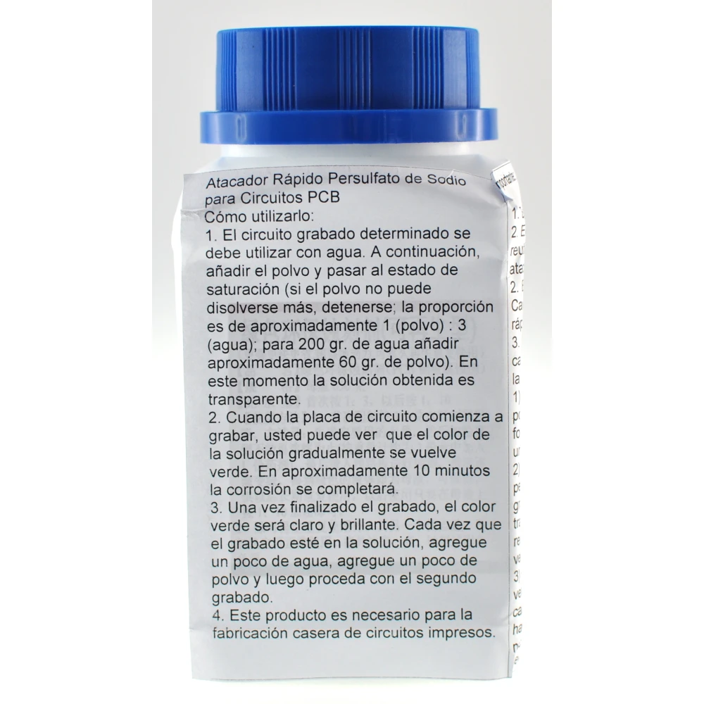 Gyors marató nátrium-perszulfát PCB áramkörökhöz 600gr