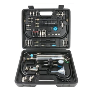 AUTOOL C100 benzinbefecskendező-tisztító adapterekkel