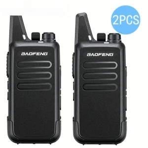Baofeng Walkie Talkie T20 tölthető - 2 db fülhallgatóval