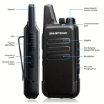 Pack completo de Baofeng Walkie Talkie T20 con accesorios incluidos