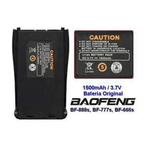 Baofeng BF-888S kompatibilis akkumulátor 1500mAh 3,7V walkie talkie rádiókhoz