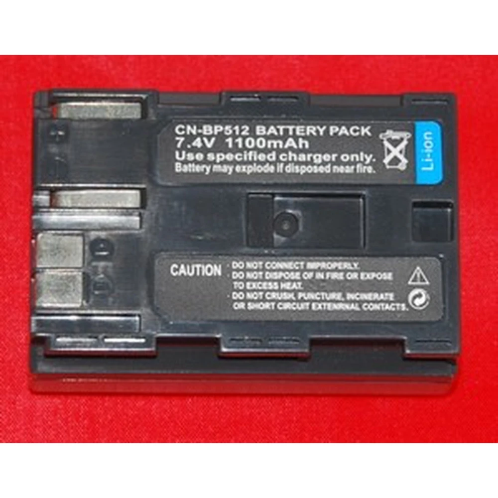 Canon BP-512/514 kompatibilis akkumulátor 7,4V 1500mAh digitális fényképezőgépekhez