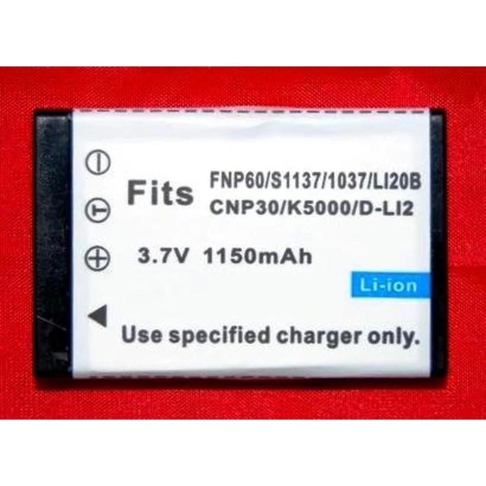 Casio NP-30 kompatibilis akkumulátor - Li-Ion 3.6V 1150mAh fényképezőgépekhez