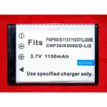 Casio NP-30 kompatibilis akkumulátor - Li-Ion 3.6V 1150mAh fényképezőgépekhez