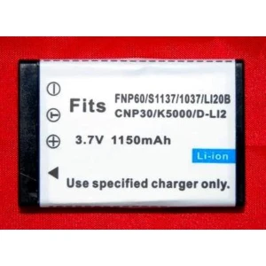 Casio NP-30 kompatibilis akkumulátor - Li-Ion 3.6V 1150mAh fényképezőgépekhez