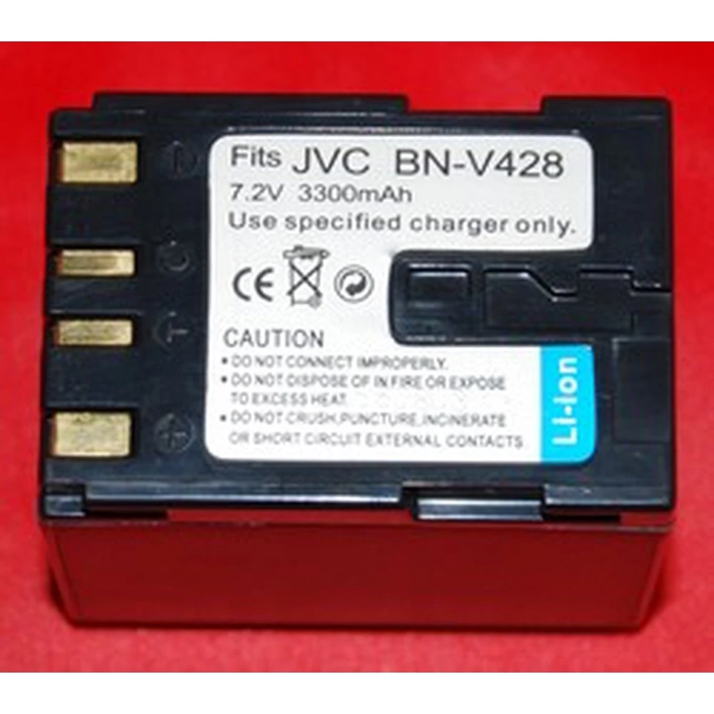 JVC BN-V428 kompatibilis akkumulátor 7.2V 3300mAh JVC kamerákhoz