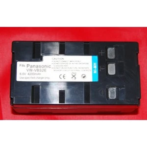 Panasonic VBS-2E kompatibilis akkumulátor 6V 4000mAh digitális kamerákhoz
