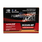 Motor AGM akkumulátor 12V 9Ah OUTDO HCZ10S-MF - Kompatibilis Yuasa YTZ10S(-BS) / GTZ10S / ETZ10S