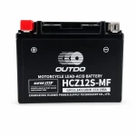 Motorkerékpár akkumulátor AGM 12V 11.2Ah OUTDO HCZ12S-MF - Kompatibilis: Yuasa YTZ12S(-BS) / GTZ12S / ETZ12S