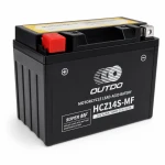 Motorkerékpár AGM akkumulátor 12V 12Ah OUTDO HCZ14S-MF - Kompatibilis Yuasa YTZ14S(-BS) / GTZ14S / ETZ14S