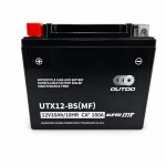 Motor AGM akkumulátor 12V 10Ah OUTDO UTX12-BS(MF) - Kompatibilis: Yuasa YTX12-BS / GTX12-BS / ETX12-BS