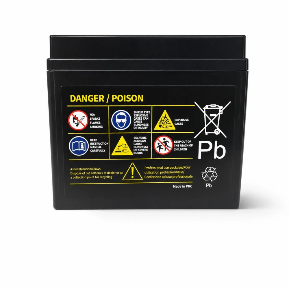 Motor AGM akkumulátor 12V 10Ah OUTDO UTX12-BS(MF) - Kompatibilis: Yuasa YTX12-BS / GTX12-BS / ETX12-BS