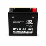 Motor AGM Akkumulátor 12V 5Ah OUTDO UTX5L-BS(MF) - Kompatibilis Yuasa YTX5L-BS / GTX5L-BS / ETX5L-BS