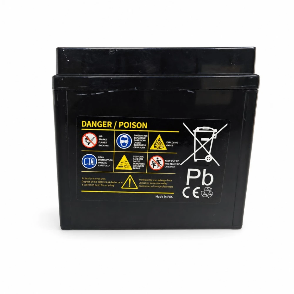 Motor AGM Akkumulátor 12V 5Ah OUTDO UTX5L-BS(MF) - Kompatibilis Yuasa YTX5L-BS / GTX5L-BS / ETX5L-BS