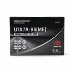 Motorkerékpár akkumulátor AGM 12V 7Ah OUTDO UTX7A-BS(MF) - Kompatibilis Yuasa YTX7A-BS / GTX7A-BS / ETX7A-BS