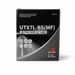 Motorkerékpár akkumulátor AGM 12V 7Ah OUTDO UTX7L-BS(MF) - Kompatibilis: Yuasa YTX7L-BS / GTX7L-BS / ETX7L-BS