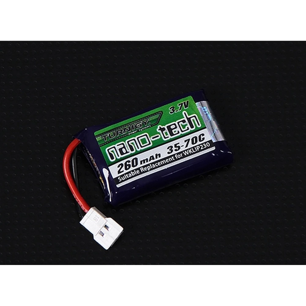 JD-385 quadcopter akkumulátor Turnigy Nano-Tech 260mAh 1S 3.7V JXD drónokhoz