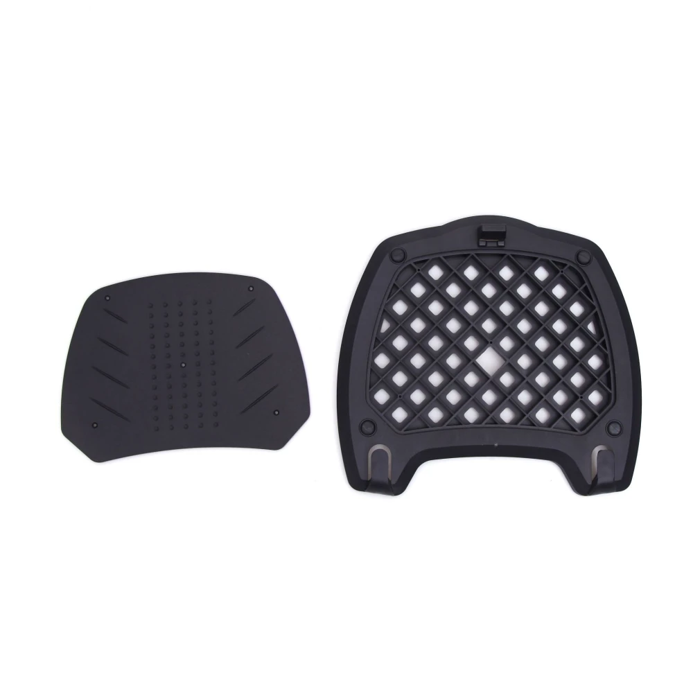 Baúl portacascos universal para motos 39L YM-0839 montado en motocicleta