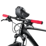 Kerékpáros telefontartó táska érintőképernyővel és napellenzővel 0.5L