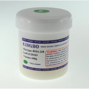 Kingbo RMA-218 flux 100 g tégely forrasztáshoz és kiforrasztáshoz