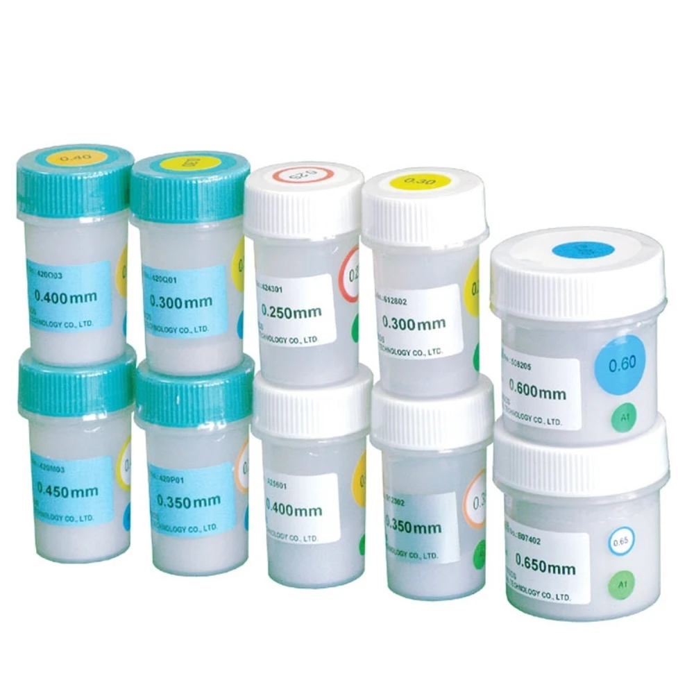 Ólombos forrasztógolyók 0,65mm, 250.000 db