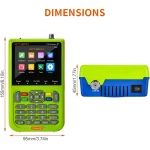 Freesat V8 Finder műholdkereső HD DVB-S/S2 hordozható