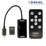 MHL–HDMI adapter kábel távirányítóval Galaxy S2, S3, S4, S5, Note 2, HTC One