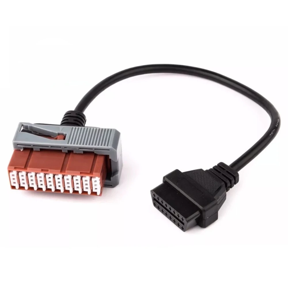 OBD2 30 pin adapter kábel Citroen és Peugeot 106, 206, 306, 406 modellekhez