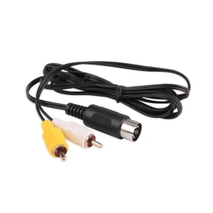 Sega Megadrive 1 AV kábel Genesis 1 és MasterSystem 1-hez, kompatibilis és megbízható