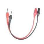 Amass banándugó krokodilcsipeszes kábel - 1 m tesztkábel